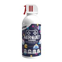 AIRE COMPRIMIDO AEROJET GAMER 360° REMOVEDOR DE POLVO SILIMEX DE 300 ML. AIRE COMPRIMIDO AEROJET GAMER 360° REMOVEDOR DE POLVO SILIMEX DE 300 ML.